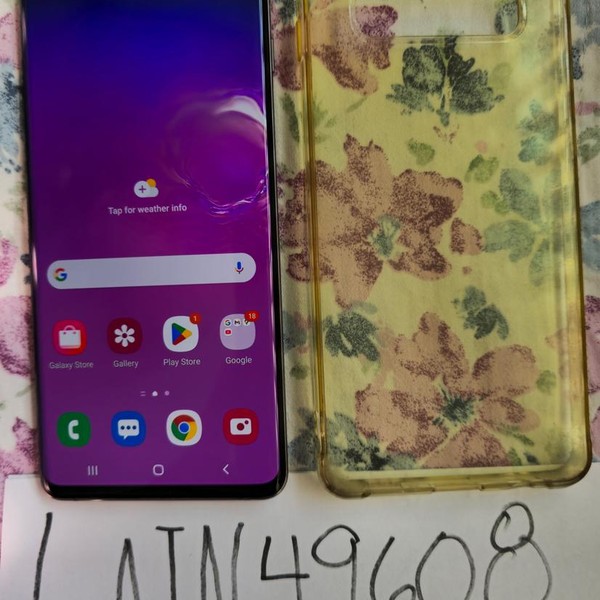 Samsung Galaxy S10 Plus - Verizon, 128 GB, Black, 8 GB, SM-G975U