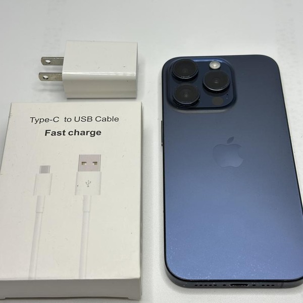 Apple iPhone 15 Pro - Unlocked, 128 GB, Blue, A2848