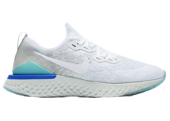 Nike Epic React Flyknit 2 White Light Aqua (Women's) for sale