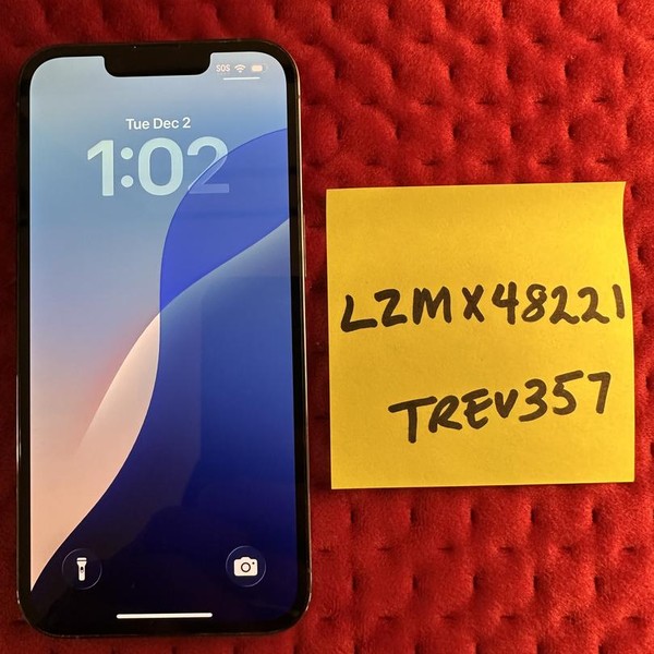 Apple iPhone 13 Pro - AT&T, 256 GB, Sierra Blue, A2483