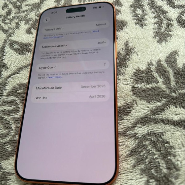 Apple iPhone 17 Pro Max - Unlocked, 256 GB, Cosmic Orange, A3257