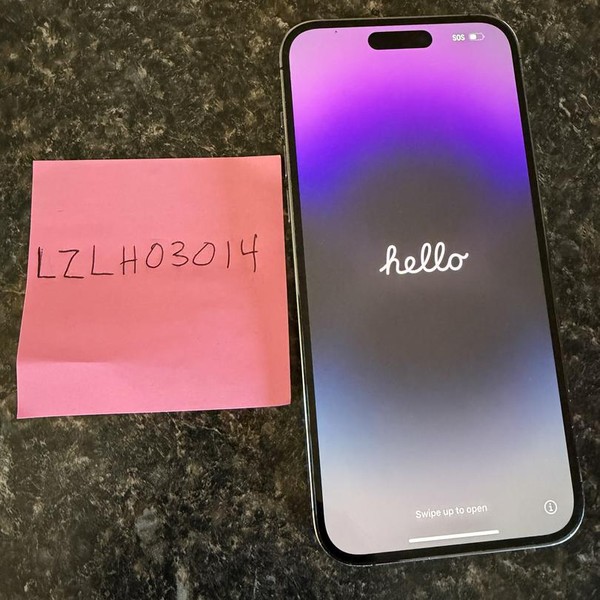 Apple iPhone 14 Pro Max - Unlocked, 256 GB, Purple, A2651