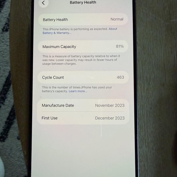 Apple iPhone 15 Pro Max - AT&T, 256 GB, Natural, A2849