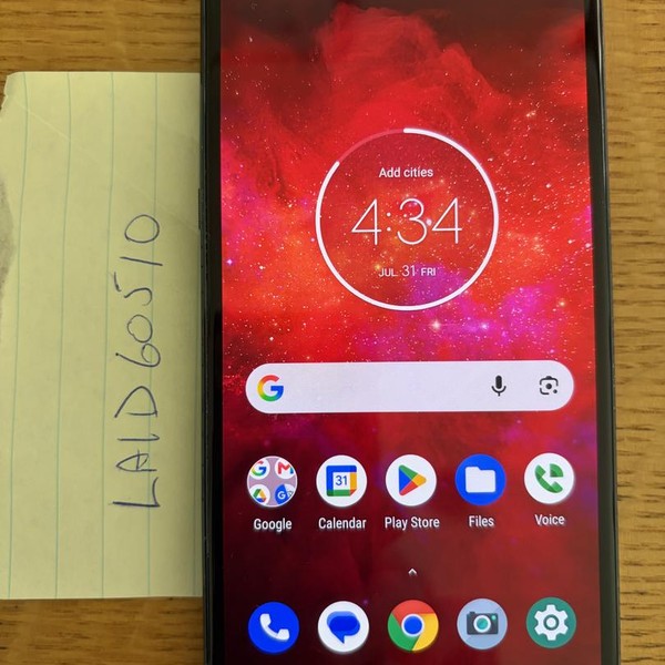 Moto Z3 Play - Unlocked, 32 GB, Black, 4 GB