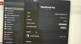 Good
													MacBook Pro 2021 - 14" - Apple M1 Pro 10-core, Gray, 1 TB, 16 GB, photo 5 of 5