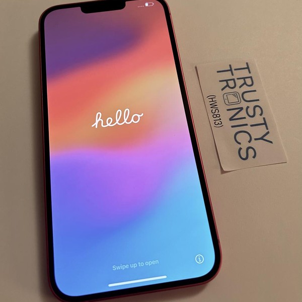 Apple iPhone 14 Plus - Unlocked, 512 GB, Red, A2632