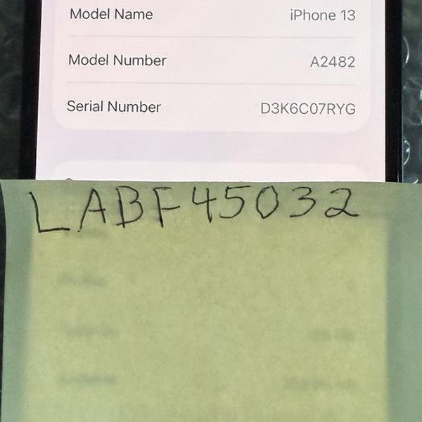 Apple iPhone 13 - Unlocked, 128 GB, Midnight, A2482