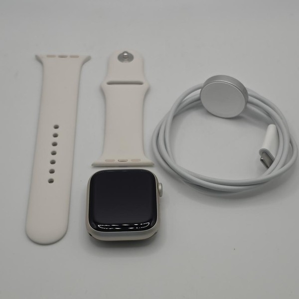 Apple Watch Series 8 45mm - Unlocked, Starlight, A2774 - Cellular, Aluminum