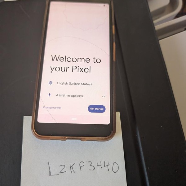 Google Pixel 3a - Unlocked, 64 GB, Black, 4 GB, G020G