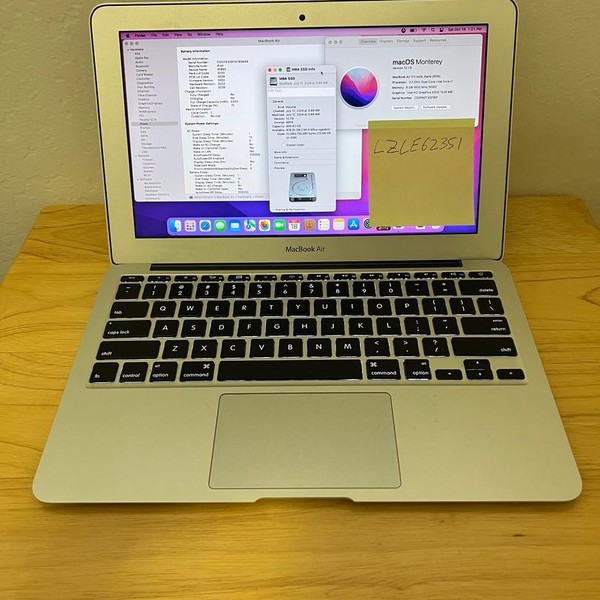 MacBook Air 2015 - 11 inch - 512 GB, Silver, 8 GB