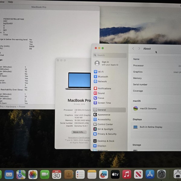 MacBook Pro 2019 - 15 inch - I7, Gray, 512 GB, 16 GB