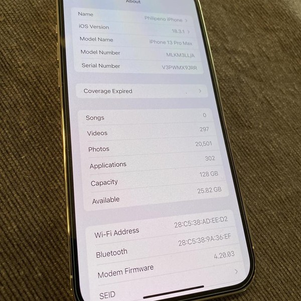 Apple iPhone 13 Pro Max - Xfinity, 128 GB, Silver, A2484