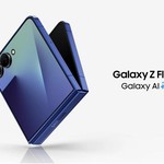 New Samsung Galaxy Z Flip7 - T-Mobile, 512 GB, Blue Shadow, 12 GB, SM-F766U