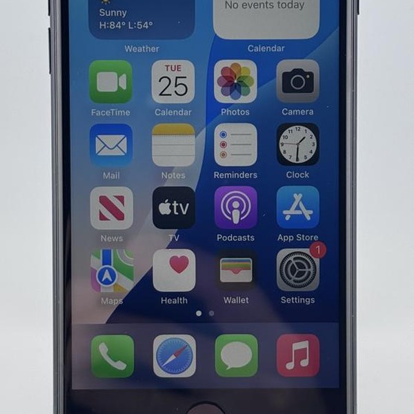 Apple iPhone SE 3rd Gen 2022 - T-Mobile, 64 GB, Midnight, A2595