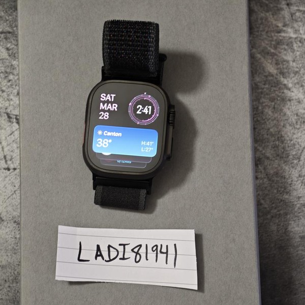 Apple Watch Ultra 3 49mm - Verizon, Black, A3281