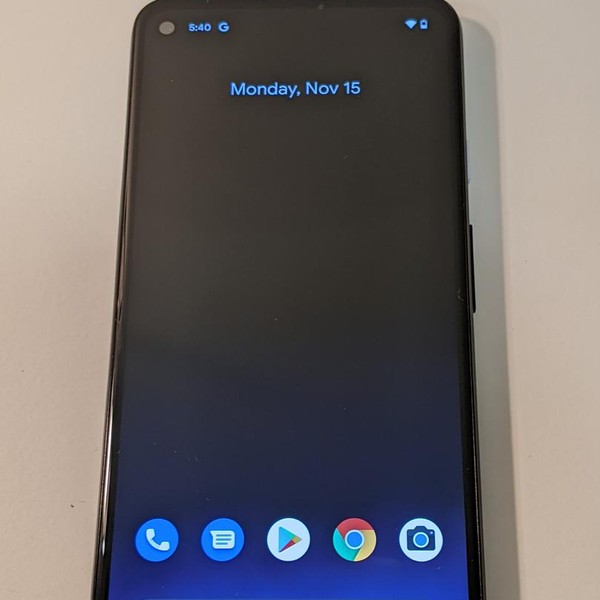 Google Pixel 4a 5G - Unlocked, 128 GB, Black, 6 GB, G025E