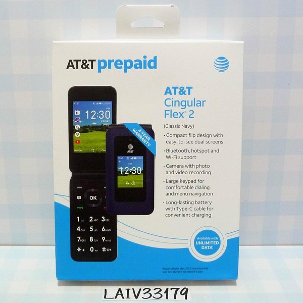 AT&T Cingular Flex 2 - AT&T, Navy
