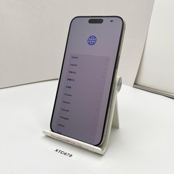 Apple iPhone 15 Pro Max - Unlocked, 256 GB, White, A2849