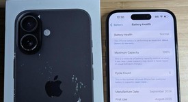 Mint
													Apple iPhone 16 - Unlocked, Black, 128 GB, A3081, photo 1 of 9