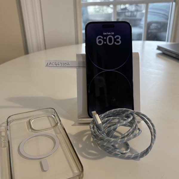 Apple iPhone 14 Pro Max - Unlocked, 128 GB, Purple, A2651