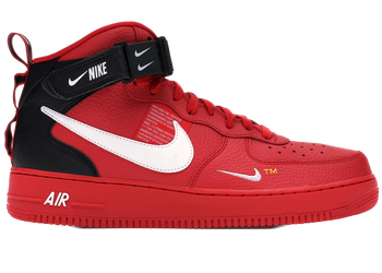 Nike Air Force 1 Mid Utility University Red for sale