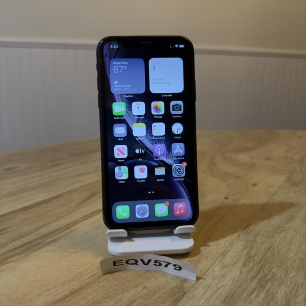 Apple iPhone Xr - Unlocked, 64 GB, Black, A1984