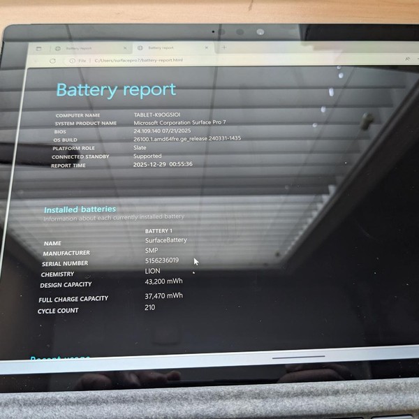 Microsoft Surface Pro 7 - 128 GB, Platinum, 8 GB, Intel Core i5