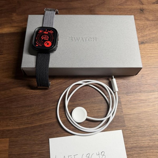 Apple Watch Ultra 3 49mm - Unlocked, Black, A3281