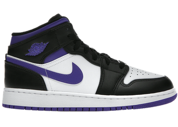 Jordan 1 Mid Dark Iris (GS) for sale