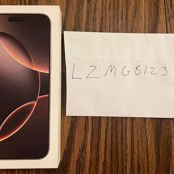 Apple iPhone 16 Pro Max - Unlocked, 256 GB, Desert, A3084