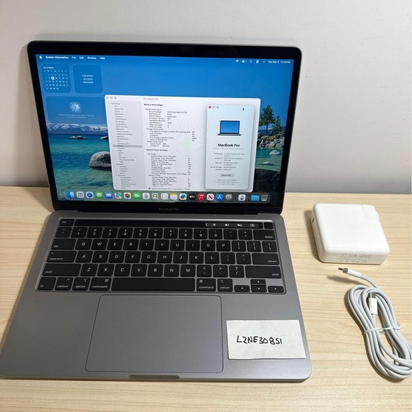 MacBook Pro 2020 - 13 inch - 512 GB, Gray, 32 GB, Intel Core i7