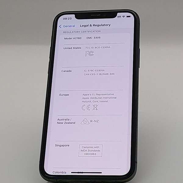 Apple iPhone 11 Pro - Unlocked, 64 GB, Green, A2160