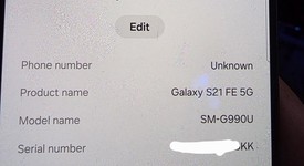 Fair
													Samsung Galaxy S21 FE 5G - Verizon, Graphite, 128 GB, 6 GB, SM-G990U, photo 3 of 11