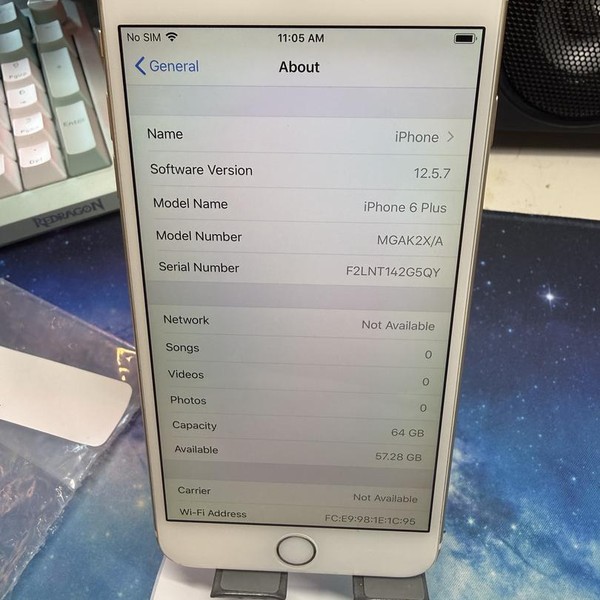 Apple iPhone 6 Plus - Unlocked, 64 GB, Gold, A1522