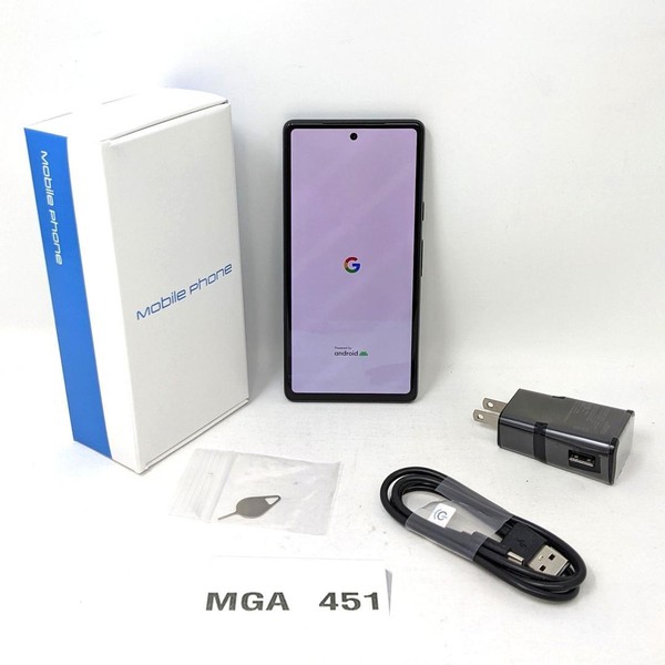 Google Pixel 7a - Unlocked, 128 GB, Charcoal, 8 GB, GWKK3