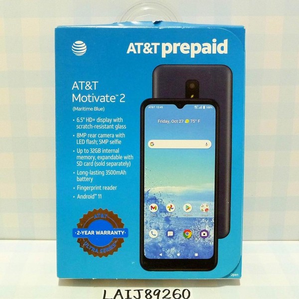 AT&T Motivate 2 - AT&T, 32 GB, Blue