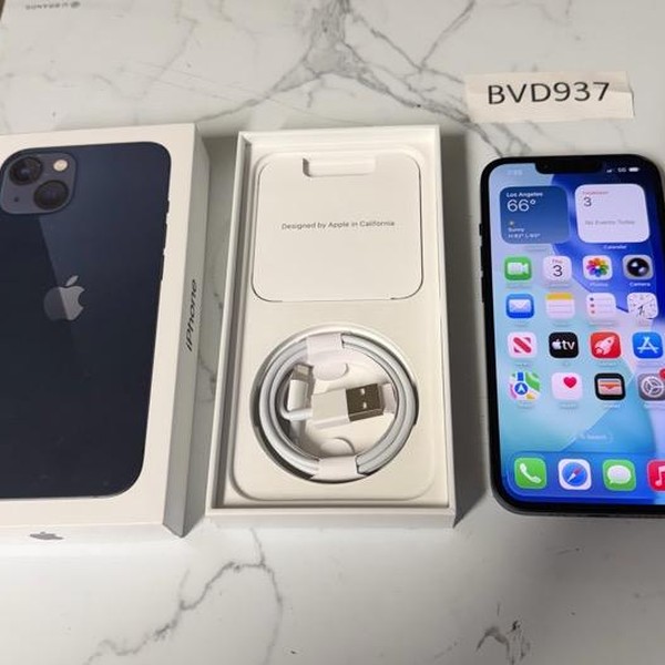 Apple iPhone 13 - Unlocked, 128 GB, Midnight, A2482