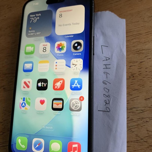 Apple iPhone 15 Pro Max - Unlocked, 256 GB, Black, A2849