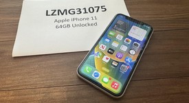 Good
													Apple iPhone 11 - Unlocked, White, 64 GB, A2111, photo 1 of 5