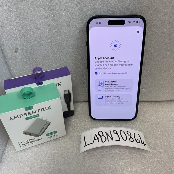 Apple iPhone 15 - T-Mobile, 128 GB, Black, A2846