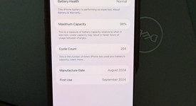 Mint
													Apple iPhone 16 Pro Max - Verizon, Desert, 256 GB, A3084, photo 3 of 6