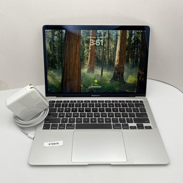 MacBook Air 2020 - 13 inch - 256 GB, Silver, 8 GB, Intel Core i3