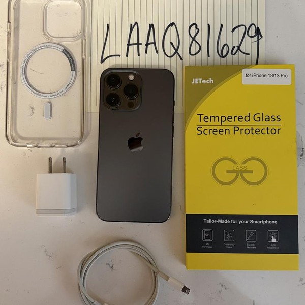 Apple iPhone 13 Pro - Unlocked, Graphite, 128 GB, A2483