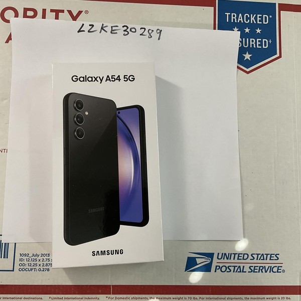 Samsung Galaxy A54 5G - Unlocked, 128 GB, Graphite, 6 GB