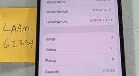 Good
													Apple iPhone 15 - Unlocked, Black, 256 GB, A2846, photo 3 of 8