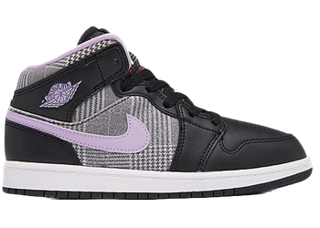 Jordan 1 Mid Houndstooth (PS) for sale