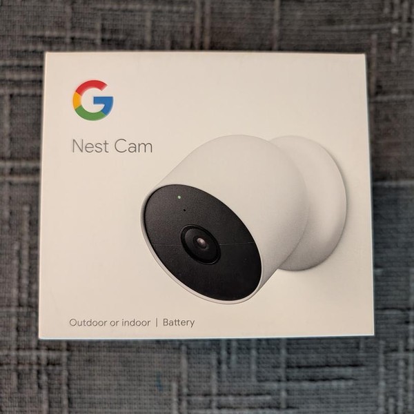 Google Nest Cam (Outdoor or Indoor) - White, Single