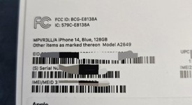 Mint
													Apple iPhone 14 - Metro by T-Mobile, Blue, 128 GB, A2649, photo 2 of 6