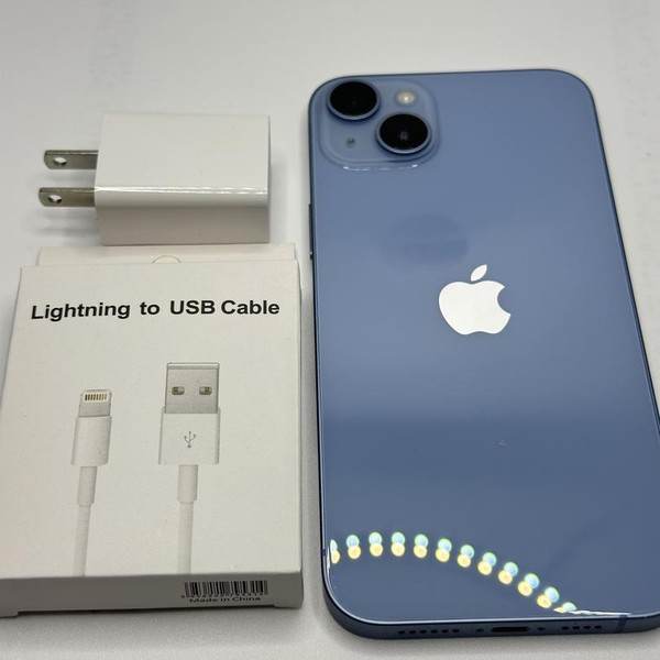 Apple iPhone 14 Plus - Unlocked, 256 GB, Blue, A2632