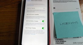 Good
													Apple iPhone 11 - Unlocked, Red, 64 GB, A2111, photo 2 of 9